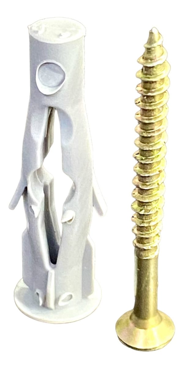 Kit De Tarugos Y Tornillos De 6 Mm Fischer X100 Un