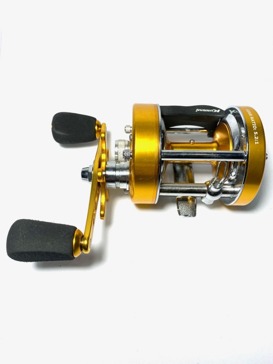 Reel Rotativo Kunnan Atón 506 6rulemanes 5.2:1 0,35mm/250m