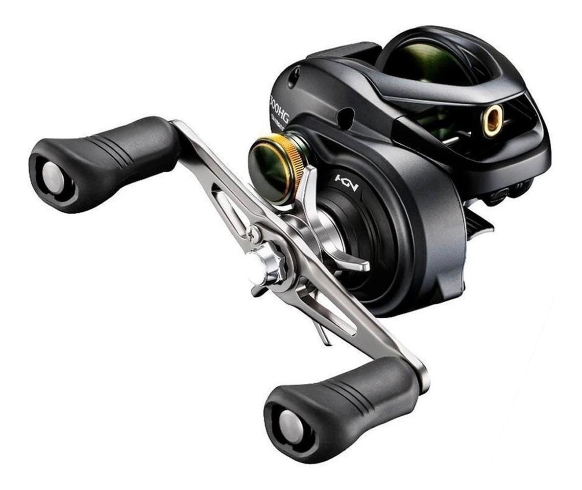 Reel Rotativo Shimano Curado K 300k Derecho Color Negro