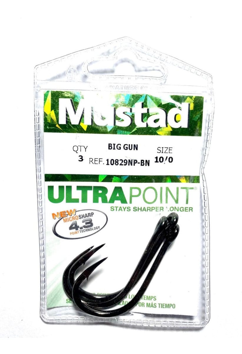 Anzuelo Mustad Ultrapoint Big Gun 10829np-bn Reforzados
