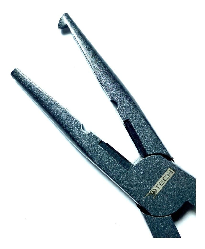 Pinza Tech Mini De Punta Con Diente Para Anillas Mas Funda