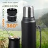 Termo Waterdog Ombu 1000ml Blanco