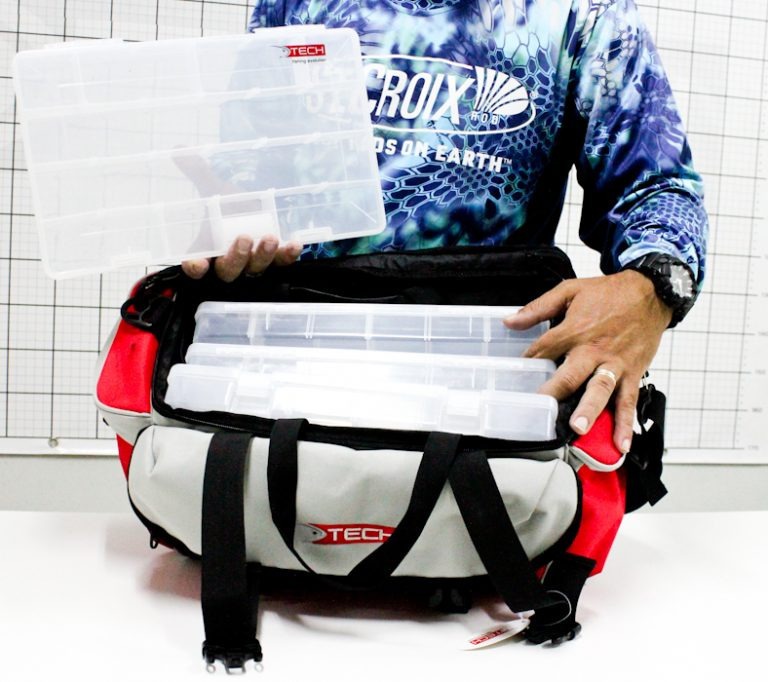 Bolso De Pesca Tech Pejerrey 55x35x25 Cm 4 Bolsillos