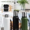 Termo Waterdog Ombu 1000ml Blanco