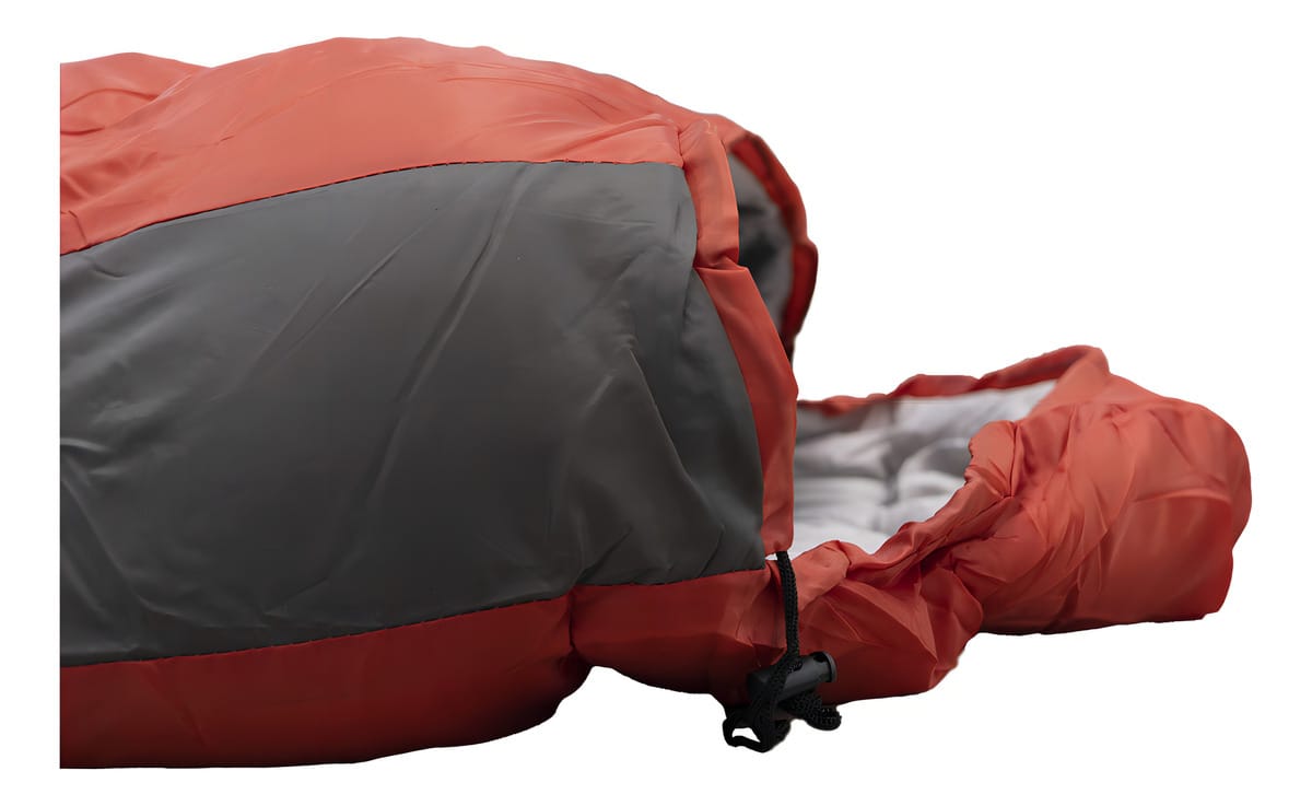 Bolsa De Dormir Térmica Con Capucha Cumbre Spinit Premium Color Rojo