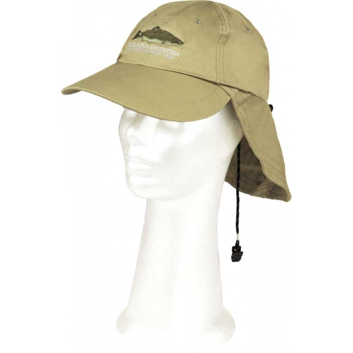 Gorro Waterdog Con Visera Y Cubrenuca - Ajustable - Algodón