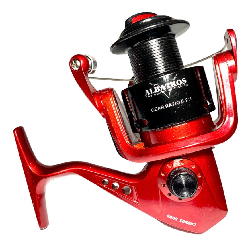 Combo Caña Waterdog Silverfish 3,60m+reel+nylon Variada Mar