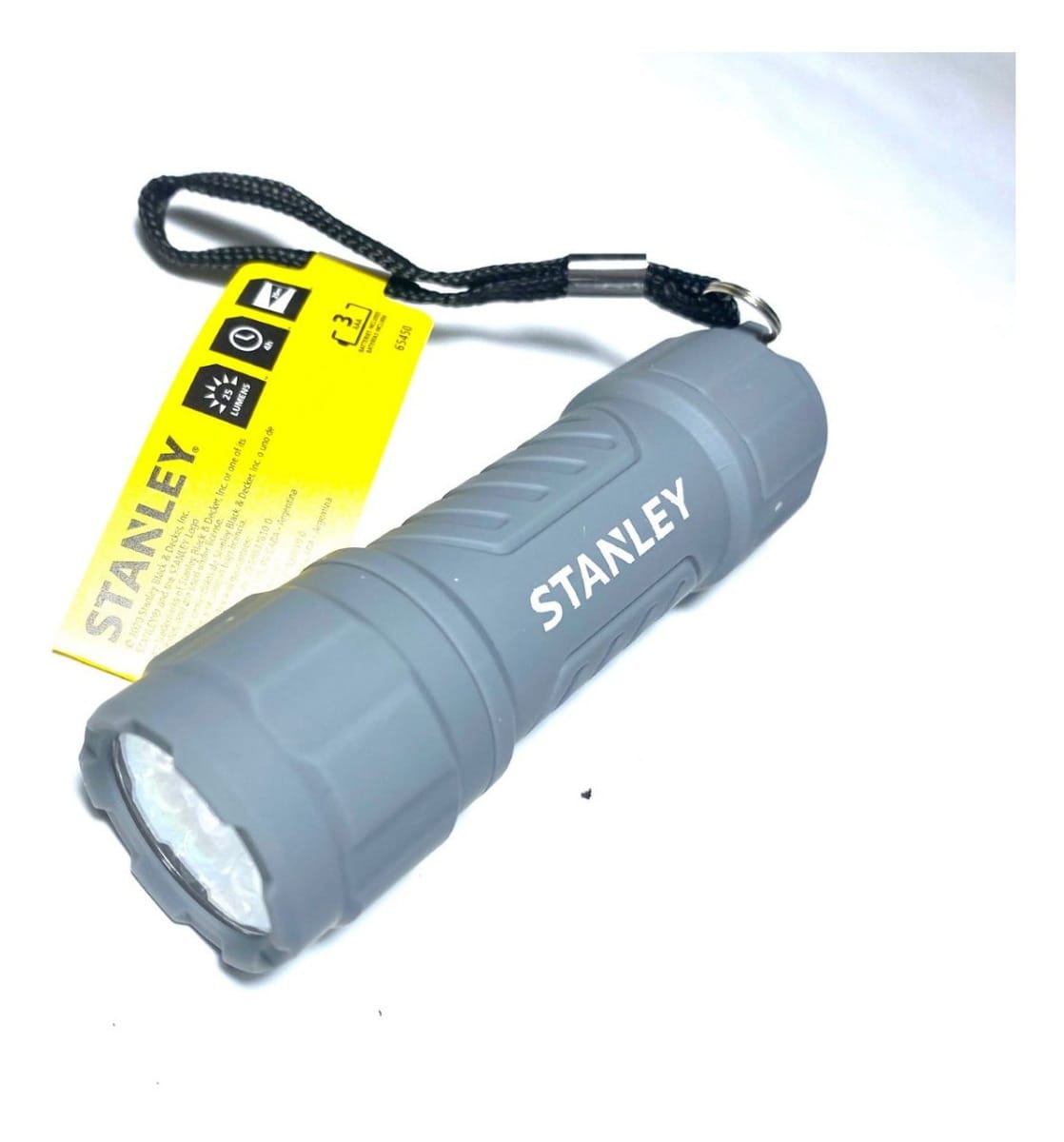 Linterna Stanley Pvc Led 25 Lumenes Dist 20m Pilas Bolsillo