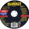 Disco De Corte Metal Dewalt Dw44602 180mmx1,6mmx22,2mm Color Negro
