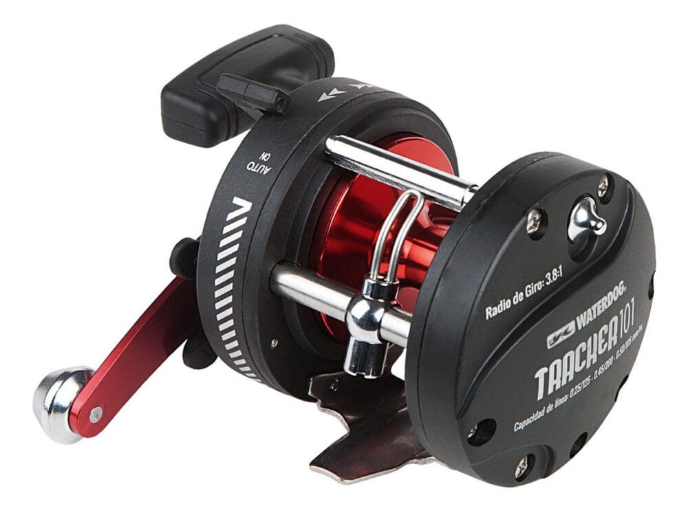 Reel Waterdog Tracker 101 Con 1 Ruleman Blindado