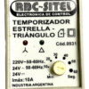 Temporizador Estrella Triangulo Rbc Sitel 220 V 10 A