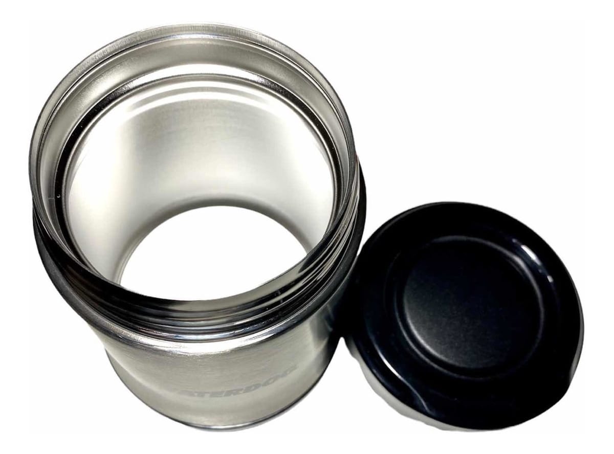 Lunchera Termica Waterdog Acero Inoxidable Plateada 480 Cm3