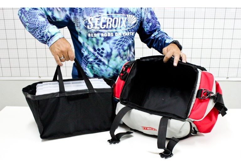 Bolso De Pesca Tech Pejerrey 55x35x25 Cm 4 Bolsillos