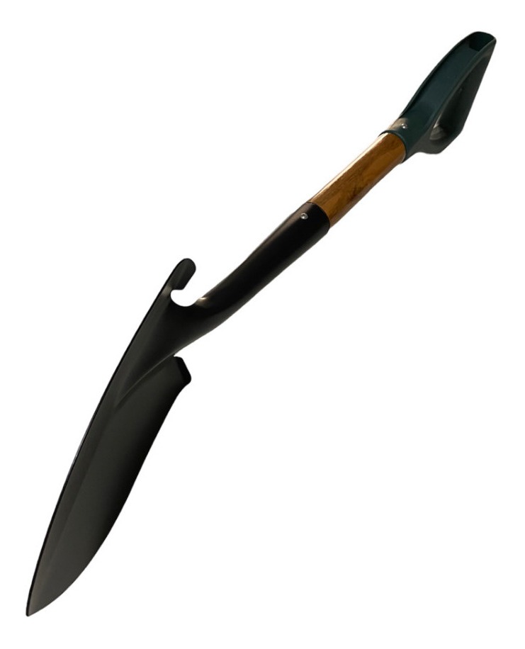 Pala Waterdog Acero Madera Camping Auto Auxilio 68 Cm
