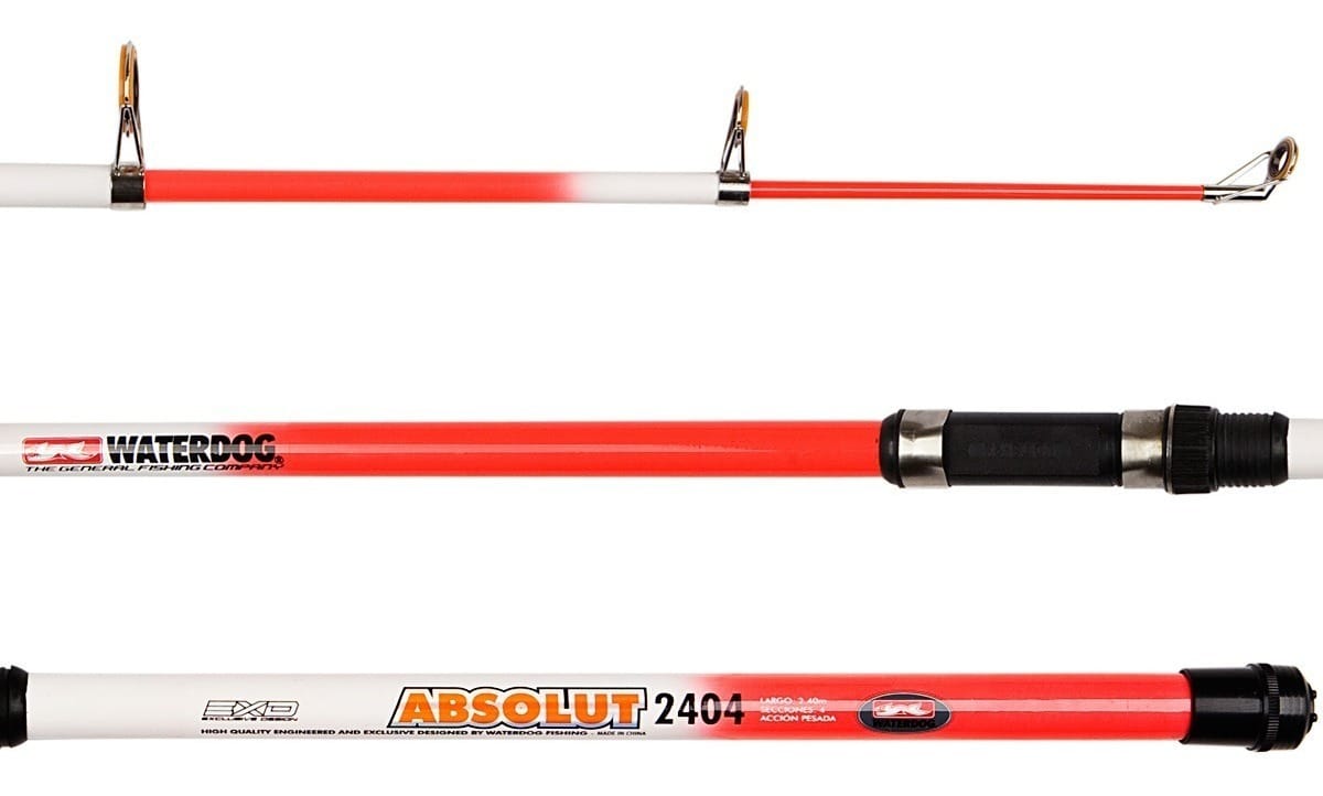 Caña Pesca Costa Mar Telescopica Waterdog Absolut 3.9m 150gr