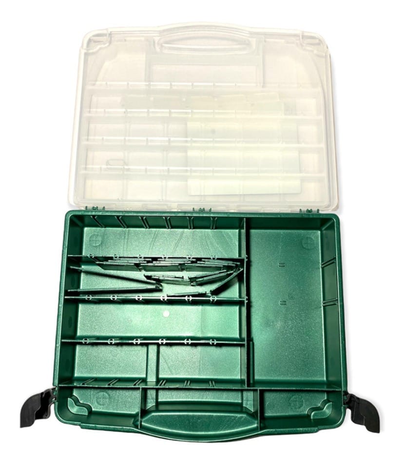 Caja Organizadora Plano Maletin Doble 36,83x27,3x8 Cm Usa