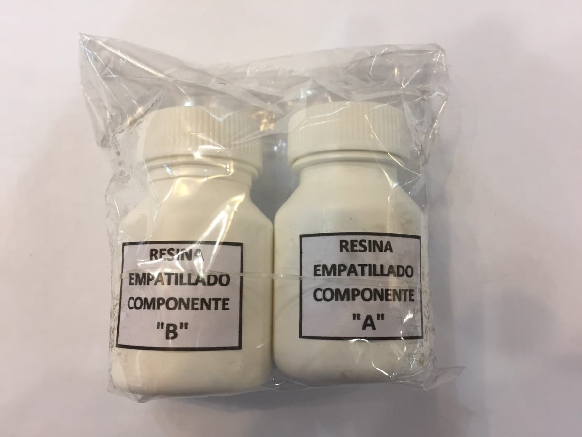 Resina Epoxi Para Empatillado De Caña 1+1 50 Cc.-cristal-usa