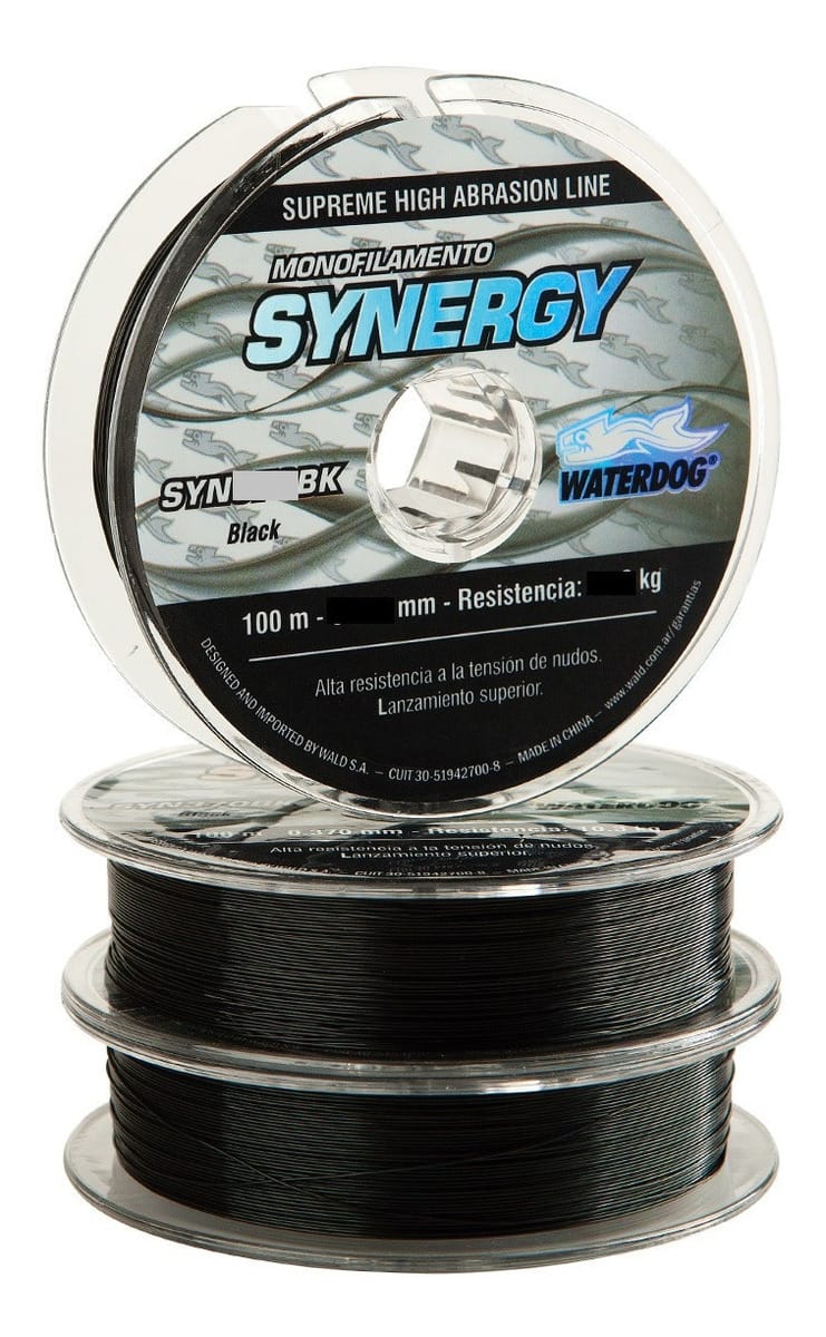 Nylon Waterdog Synergy Pesca X 100m 0,285 Mm Resiste 6,6 Kg