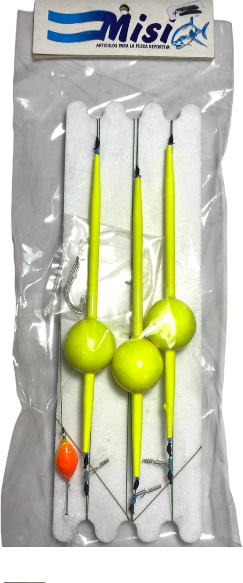 Linea Armada Pejerrey Misi Rio Laguna 3 Boyas Varias