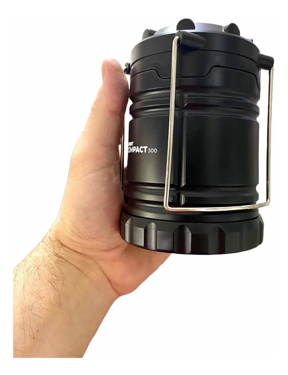 Farol Spinit Compacto Retractil 300 Lm 3aaa Rango 15 M 5 Hs