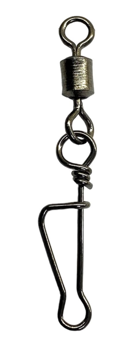 Mosqueton Con Esmerillon Tech Pesca Tamaño 4 X10u Italiano 32 Mm