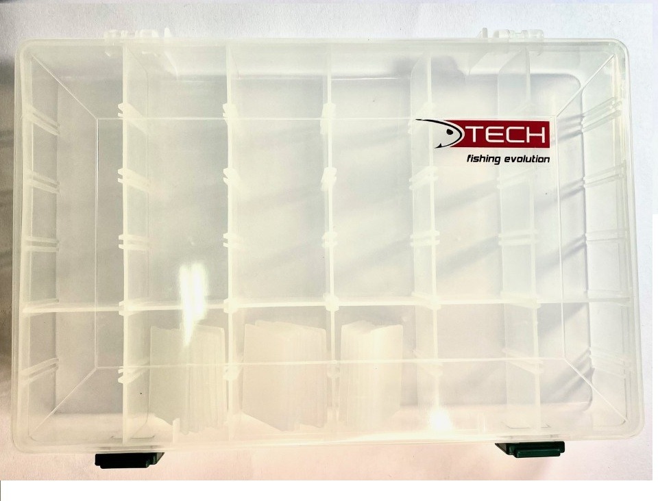 Caja Tech Organizadora Para Señuelos 6-36 Div 28x18x4 Cm