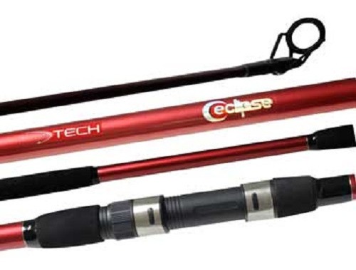 Caña Tech Eclipse 2,40m 60-80gr Grafito 2tramos Variada Rio