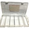 Caja Plastica De Pesca 6 Divisiones Waterdog Señuelos Moscas