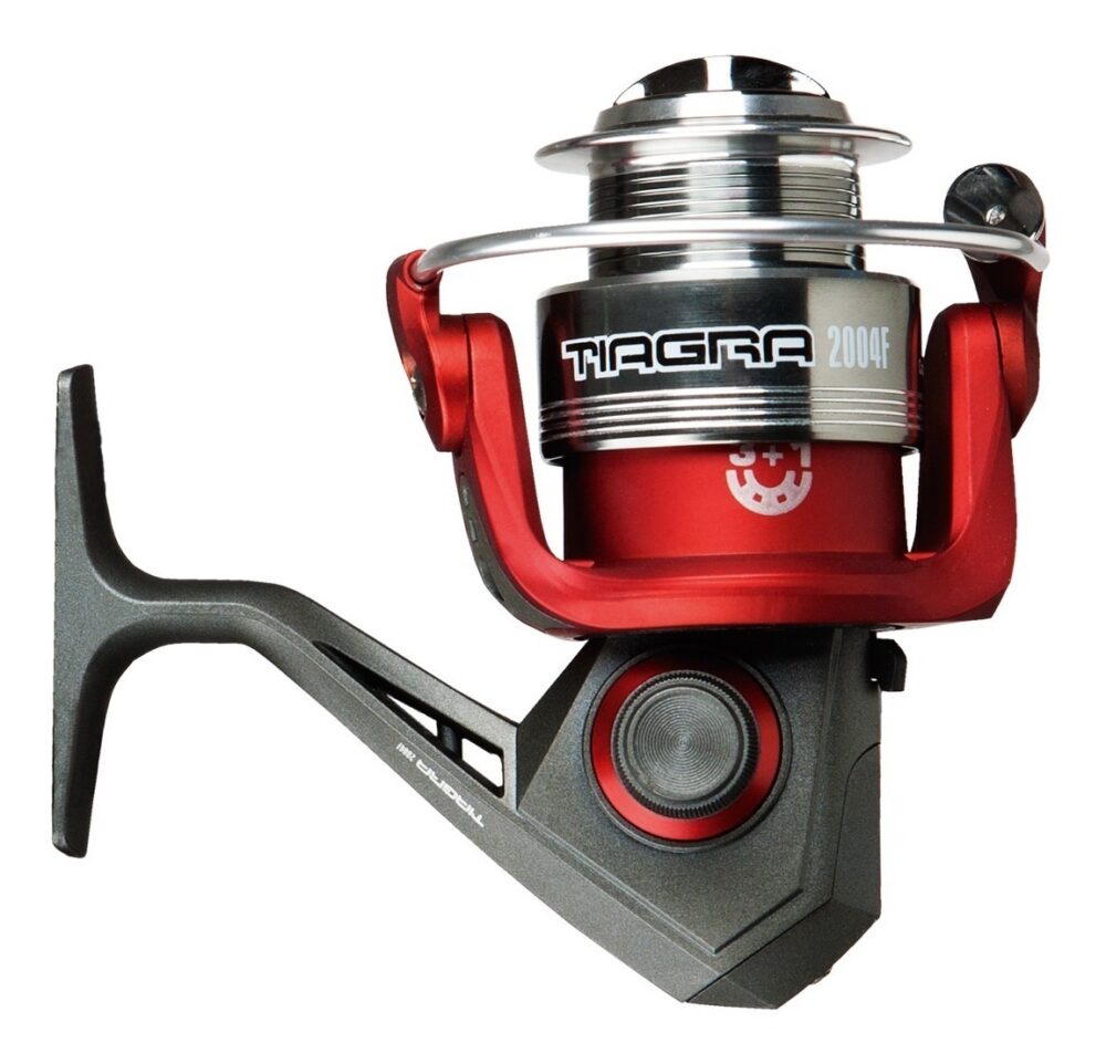 Reel Waterdog Tiagra 4004f - 3+1 Rul - 5.2:1 - Grafito