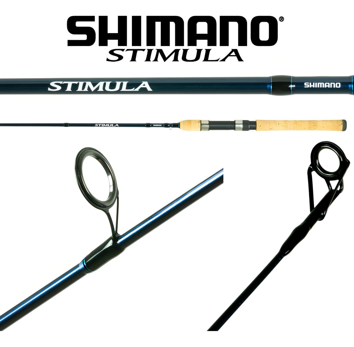 Vara Ultra Light Shimano Stimula (1,68 M) De 2 A 6 Libras, 2 Piezas