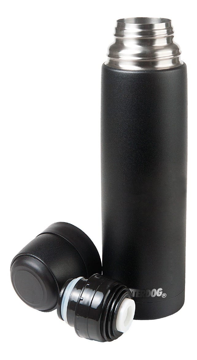 Termo Waterdog Ta501a Tipo Bala Negro Pintado Acero Inox.