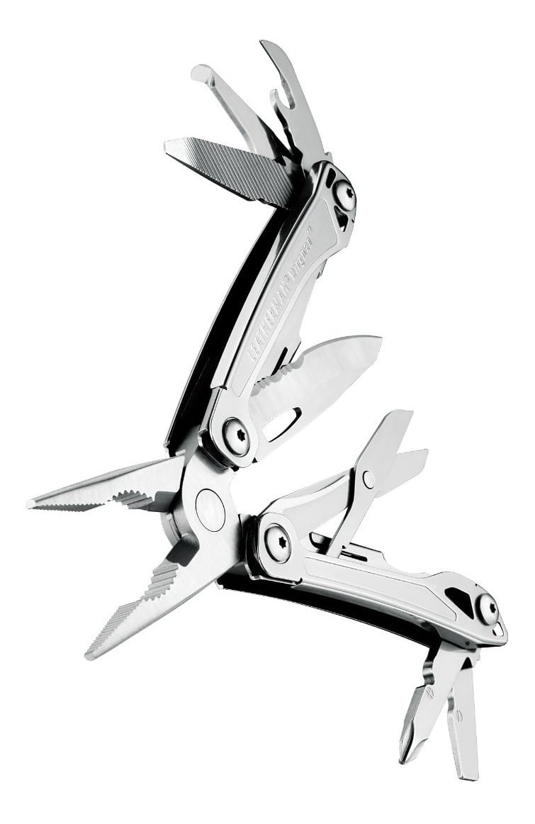 Pinza Multiuso Leatherman Wingman Acero Funda Navaja 14 Usos