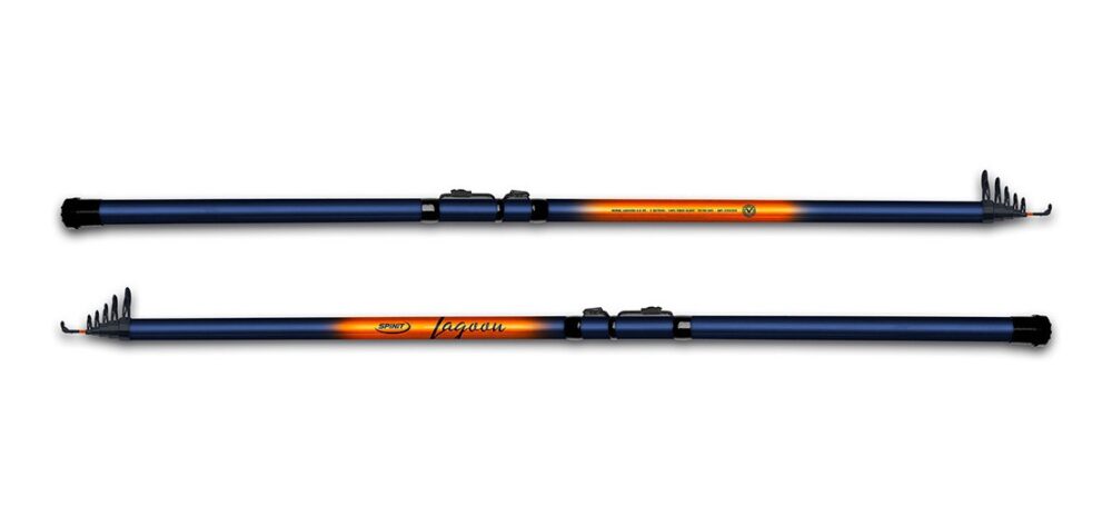 Combo Caña Spinit Lagoon 4m+reel Spinit Bg30+nylon Pejerrey