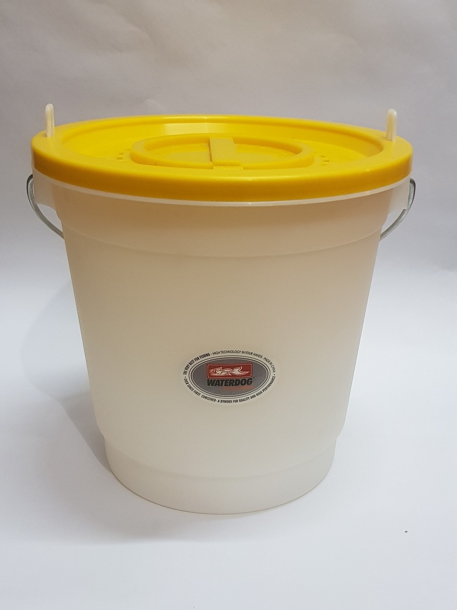 Balde Porta Carnadas Waterdog 2pz 10 Litros C/balde Interior