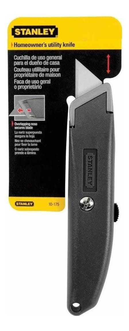 Bisturi Retractil Para Uso General Stanley 10-175 Cutter Usa