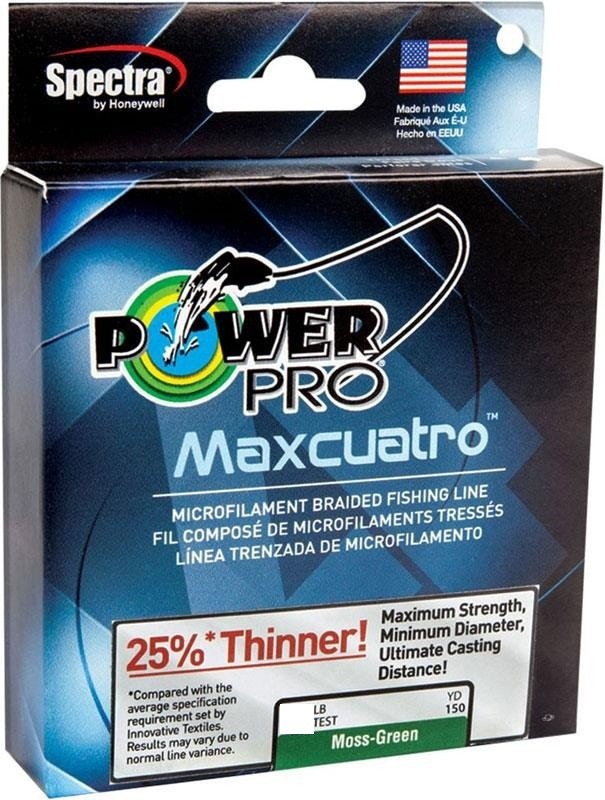 Multifilamento Power Pro Maxcuatro By Spectra 40 Lb-150y
