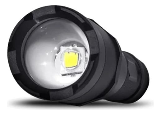 Linterna Spinit Pointmax 400r Duo Recargable Pila 400 Lumens Color De La Linterna Negro Color De La Luz Blanco