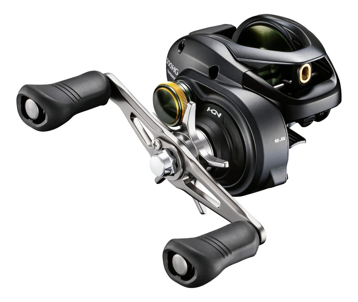 Reel Rotativo Shimano Curado K 300hgk Manija Derecho Color Negro