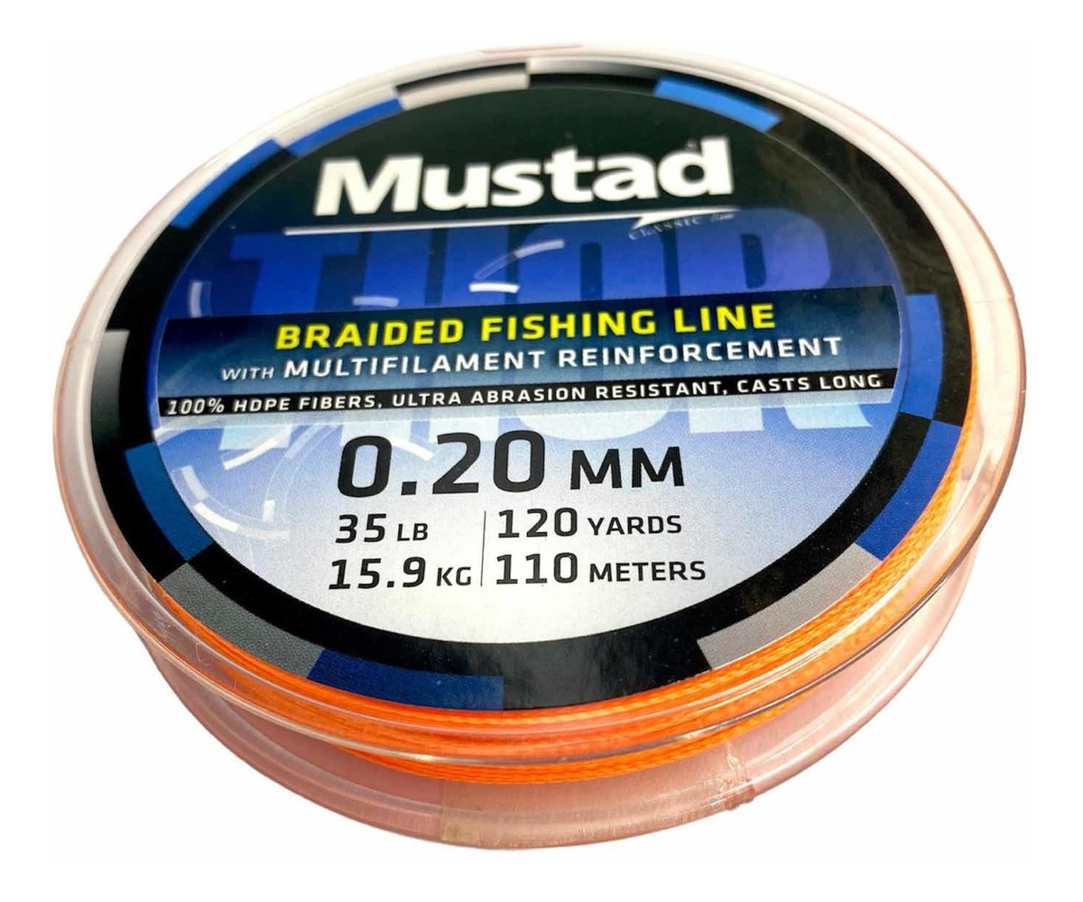 Multifilamento Mustad Thor 0,20 Mm 35 Lbs 120 Yds