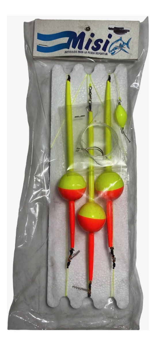 Linea Armada Pejerrey Misi Rio Laguna 3 Boyas Varias