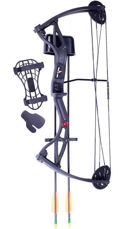 Set De Arco Crosman Wildhorn 29lbs Flechas + Acces. Completo