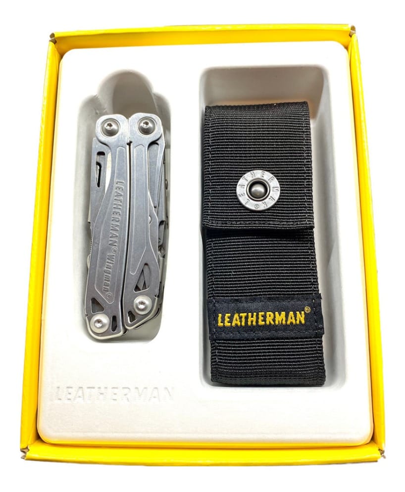Pinza Multiuso Leatherman Wingman Acero Funda Navaja 14 Usos