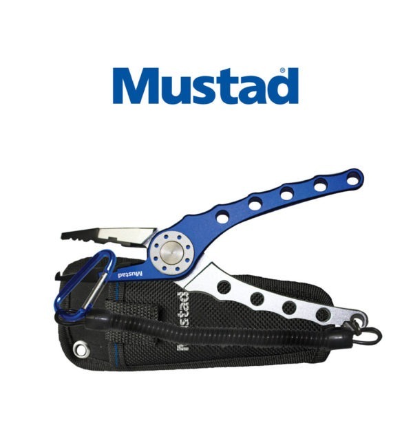 Pinza Mustad Multipropósito Aluminio Mt026 - 18 Cm - Funda