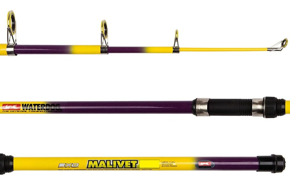 Caña Telescopica Waterdog Malivet 2,70 M 80-150 Gr Pesada