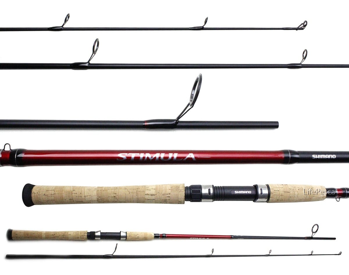 Barra De Carbono Shimano Stimula (1,98 M), 17 Libras, 2 Piezas