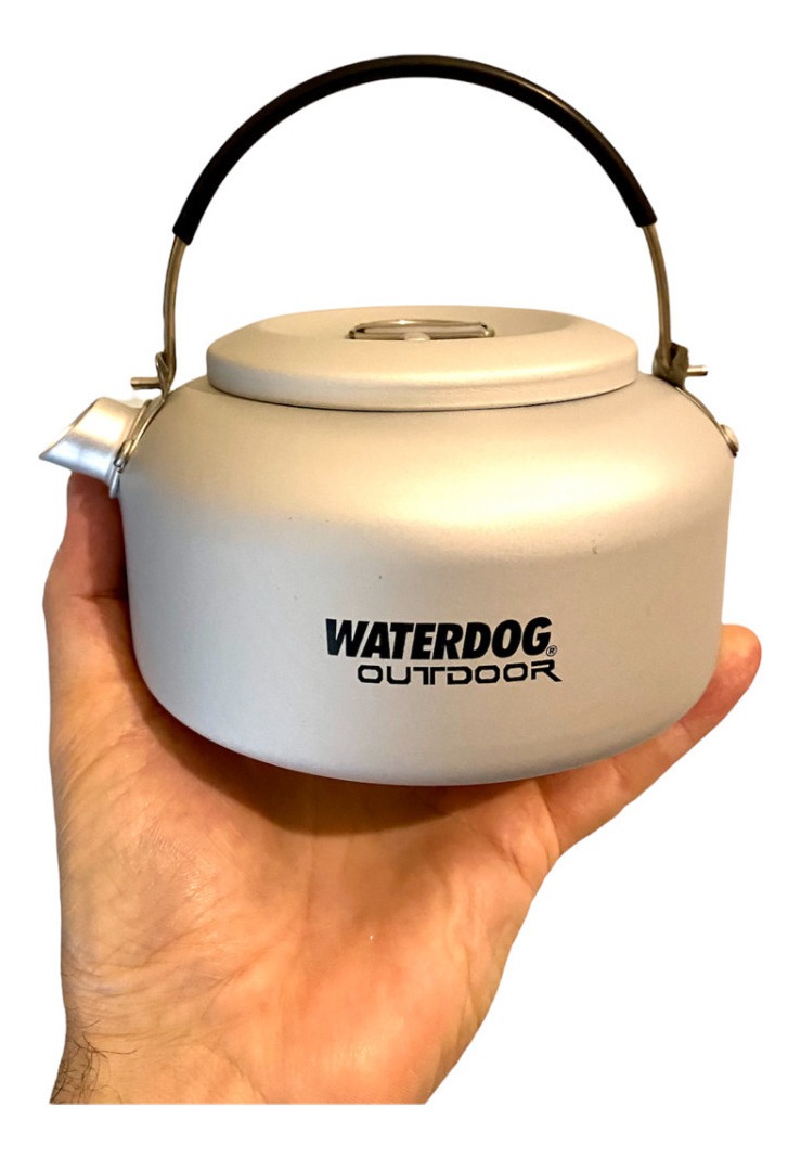 Pava Waterdog De Aluminio Capacidad 650 Cm3 Camping