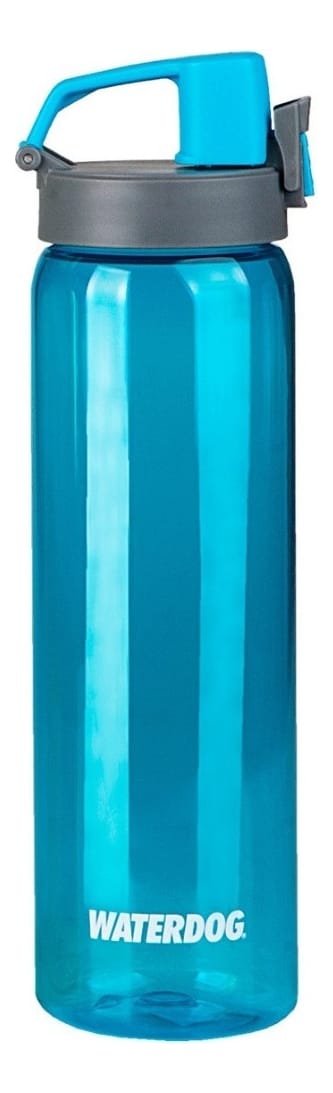Botella Deportiva Waterdog Tritan 800ml Azul Pb2080lb