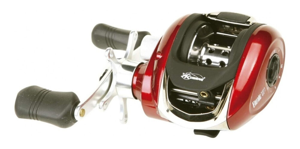Reel Kunnan Bionic 7007 - 6+1bb Rul - 6.2:1 - Grafito-zurdo