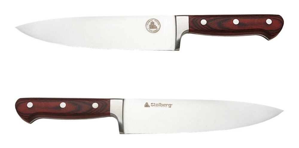 Cuchillo Stolberg Acero Inoxidable Hoja 20 Cm Mango Madera