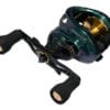 Reel Spinit Predator 7 Rulemanes 16 Kilos De Drag Color Verde Lado De La Manija Izquierdo